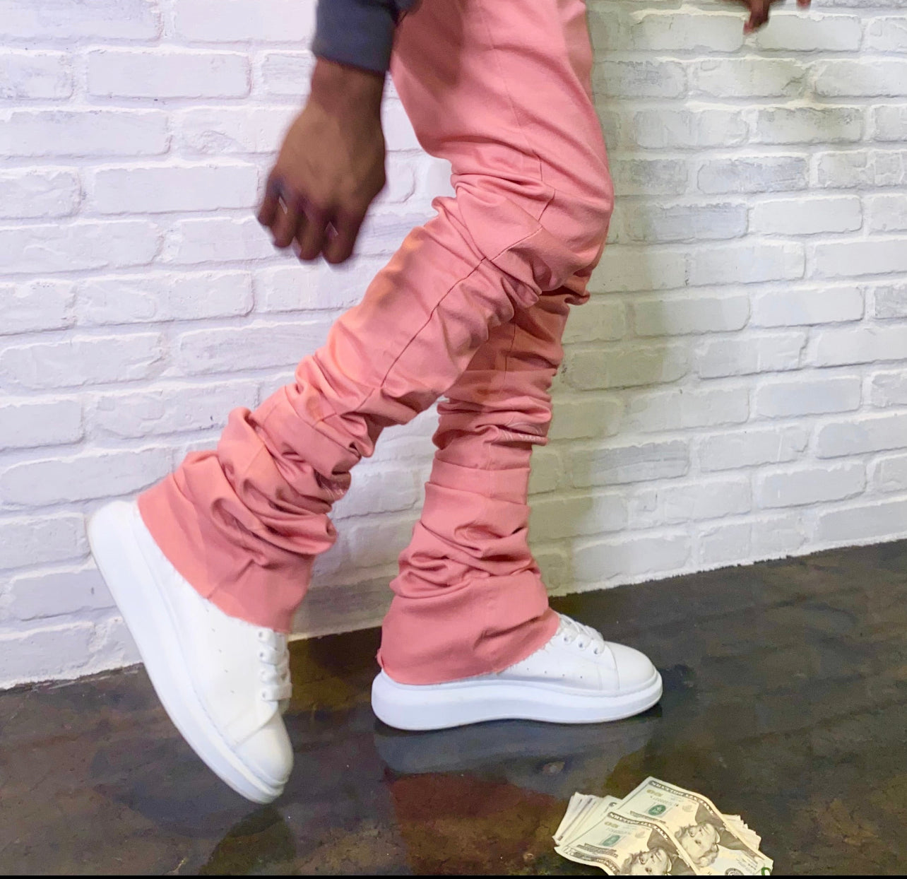 PINKISH EXTENDO DENIM